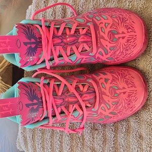 Puma Lamelo BALL Vibrant Pink and Blue Athletic Shoes